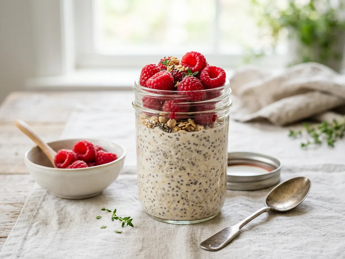 Chia & Protein Overnight Oats